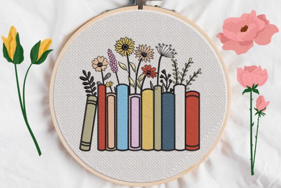 A Designer’s Review: Books Flower Embroidery for Personalized Gifts