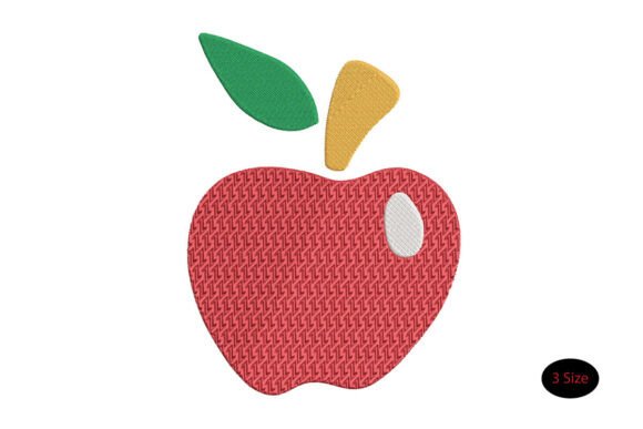 Apple Love Embroidery: A Perfect Fit for Seasonal Gifts