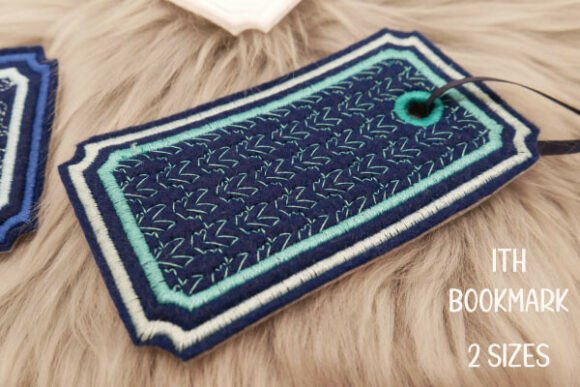 Elegant ITH Bookmark – Abstract Line Fill