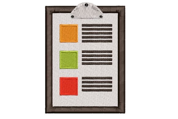 Embroidery Review: Paper with Graph and Formulas