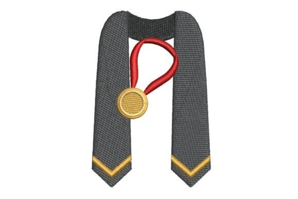 Graduation Stole: A Premium Embroidery Design