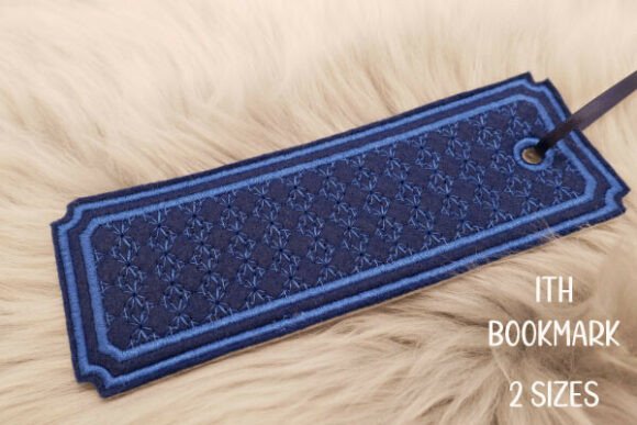 In the Hoop Bookmark: A Stylish Reader's Accessory